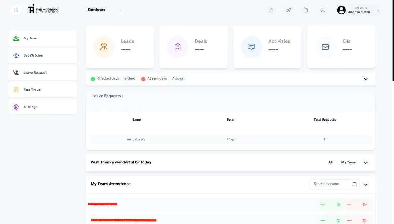 The Address ERP - CRM